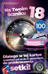 Karnet Prawo Jazdy 18 urodziny damskie - YEKU