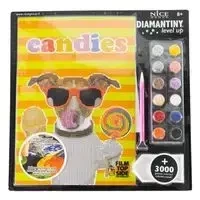 Mozaika diamentowa Level Up - Pies Candies - Nice Group