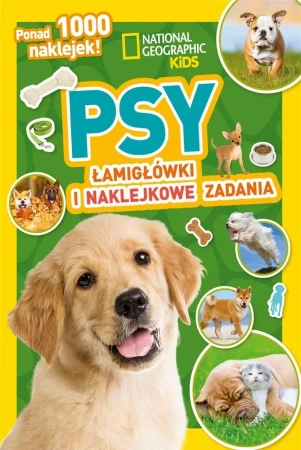 National Geographic Kids. Psy. Łamigłówki - praca zbiorowa