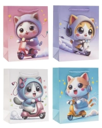 Torebka prezentowa M dziecięca mix - Rozette