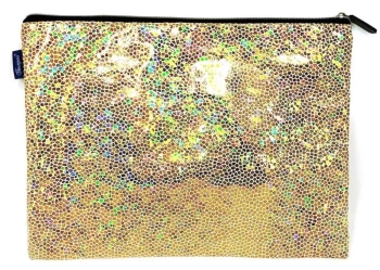 Saszetka na zamek Złota holograficzna - Fresh