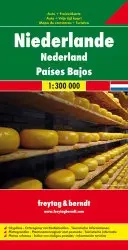 Holandia mapa 1:300 000 - opracowanie zbiorowe