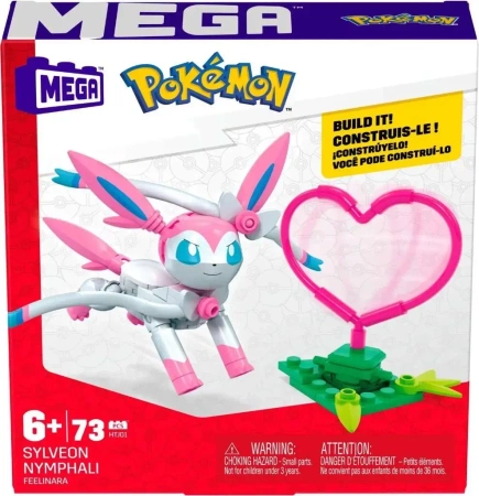 Mega Pokemon Klocki Zestaw z funkcją Sylveon - Mattel