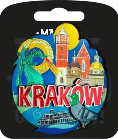 Magnes I love Poland Kraków ILP-MAG-C-KRA-19 - Pan Dragon