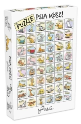 Puzzle 1000 Psia kość! - MDR