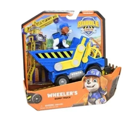 Pojazd Psi Patrol Rubble i jego Ekipa Wheeler - Spin Master