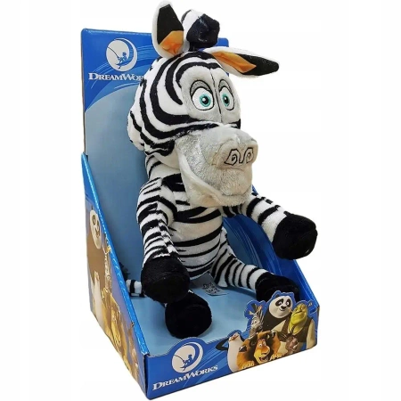 Madagascar maskotka Zebra Marty 25cm - Play by Play