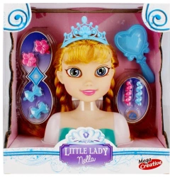 Głowa do stylizacji Nella księżniczka - Mega Creative