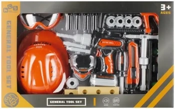 Narzędzia + kask. Mega Creative