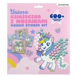 Książeczka z mozaikami Unicorn - STARPAK