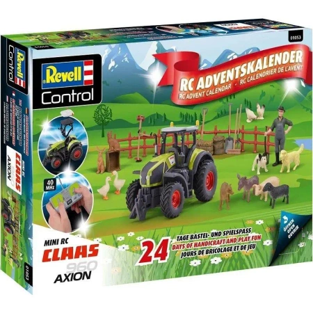 Kalendarz adwentowy RC Claas Axion Tractor 40MHz - Carrera