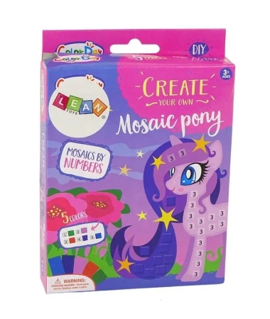 Wyklejanka po numerach - kucyk - Askato