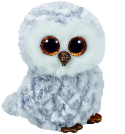 Beanie Boos Owlette - Biała Sowa 24cm - TY