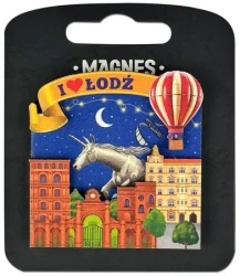 Magnes I love Poland Łodż ILP-MAG-C-LOD-34 - Pan Dragon