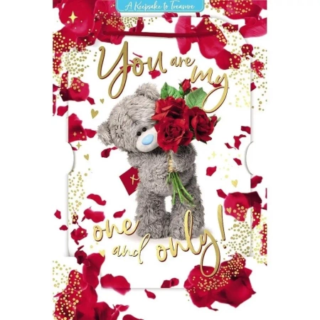 Kartka holograficzna 3D You are my one and only - Carte Blanche Greetings Ltd.