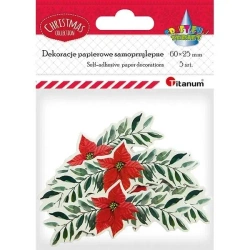 Dekoracje samoprzylepne girlanda 60x25mm 5szt - Titanum