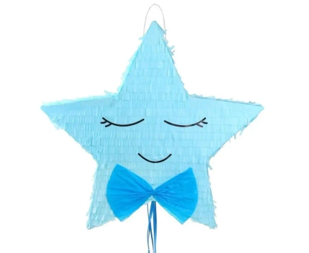 Piniata Gwiazdka błękitna 45x8x43cm - Godan