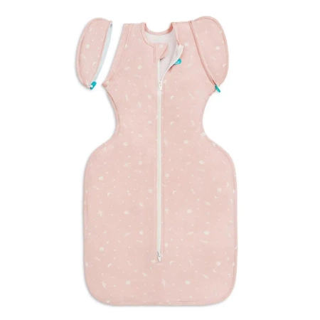 Otulacz Swaddle UP - rozmiar XS -  różowy, kosmos - ETAP1 - 1 TOG Original