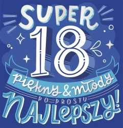 Karnet Urodziny 18 - Kukartka