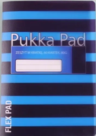 Zeszyt B5/60K kratka Navy blue PUKKA