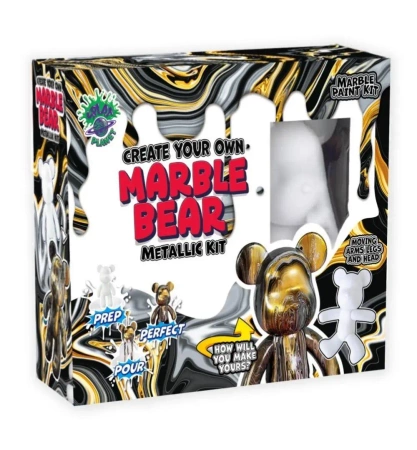 Zestaw do tworzenia kolorowego miasta - Metaliczny - Splat Planet