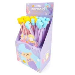 Długopis żelowy Silky Little mermaid MIX (24szt) - Fandy