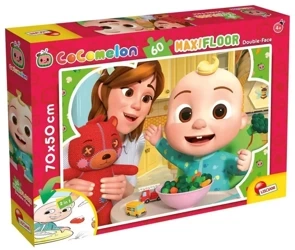 Puzzle podłogowe dwustronne 60 Czas na drzemkę - Lisciani