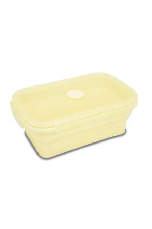Śniadaniówka silikonowa 800 ml Coolpack pastel powder yellow - PATIO