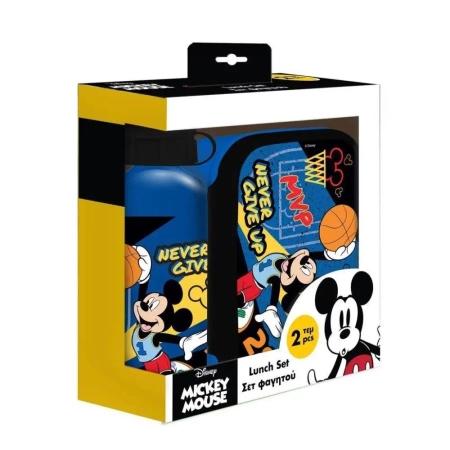 Lunchbox butelka 500ml + pudełko 800ml Mickey - Diakakis