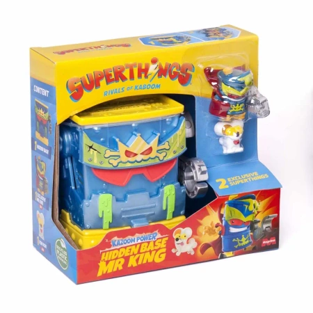 Superthings Hidden Base Mr. King - Magic Box Toys Polska (L)