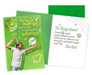 Karnet Urodziny 10 chłopiec - Kukartka