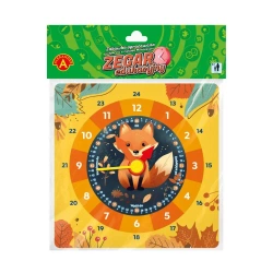 Zegar edukacyjny Lis ALEX - Alexander