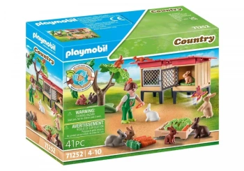 Playmobil Klatki z królikami 71252