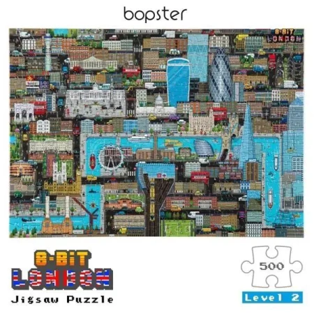 Puzzle 500 8-BIT Londyn - Bopster