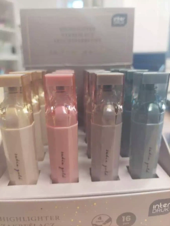 Zakreślacz 4 kolory Pastel Satin Gold Int Wb A 16