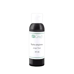 Farba akrylowa czarna 60ml - Dalprint