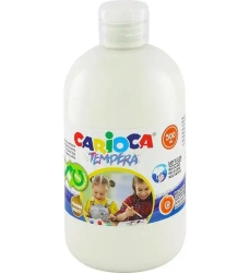 Farba tempera N biała 500ml - Carioca