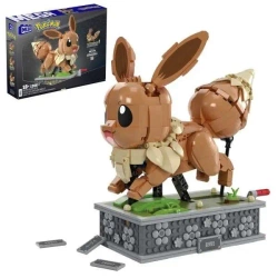 Mega Pokemon - Ruchomy Eevee do ustawiania 1381el - Mattel