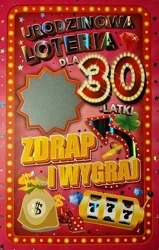 Karnet Urodziny 30 damskie - YEKU