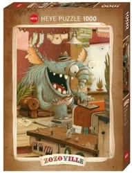 Puzzle 1000 elementów - Zozoville, Dzień prania