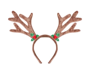 Opaska rogi renifera brązowa - Godan