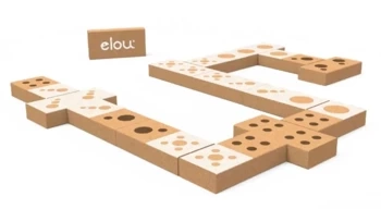 Ekologiczne klocki korkowe - Domino