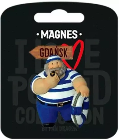 Magnes I love Poland Gdańsk ILP-MAG-E-GD-37 - Pan Dragon