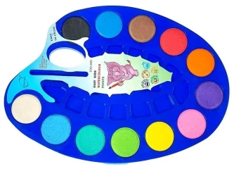 Farby plakatowe na palecie 11 kolorów - ADAR