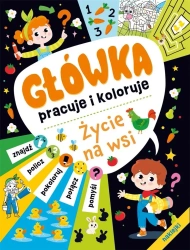 Główka pracuje i koloruje. Życie na wsi - praca zbiorowa