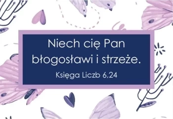 Magnes na lodówkę - Niech Cię Pan błogosławi - Szaron