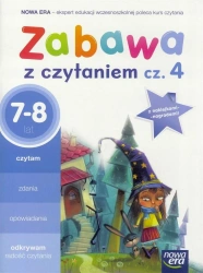 Szkoła na miarę. Zabawa z czytaniem cz.4 NE - praca zbiorowa
