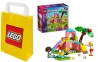 LEGO FRIENDS 42640 PLAC ZABAW DLA ŚWINEK MORSKICH + TORBA PAPIEROWA