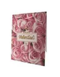 Torebka ozdobna 24 x 32 cm, walentynkowa