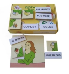 Zestaw dydaktyczny. Co je? Co pije? - praca zbiorowa